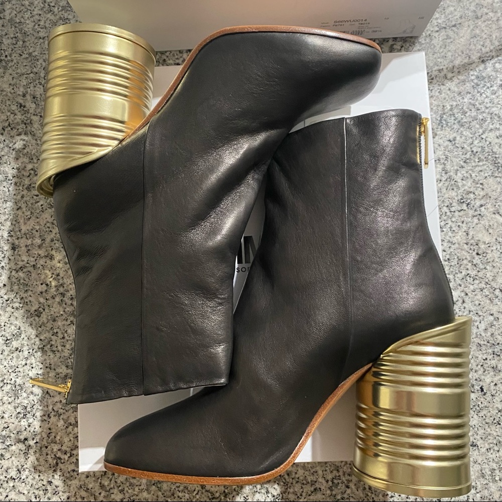 MM6 Maison Margiela tin can heel boot - size 9.5